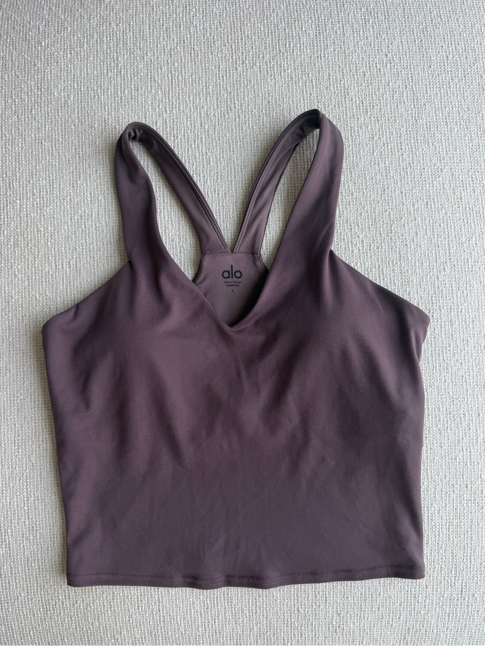 ALO Airbrush Real Bra Tank - Purple
